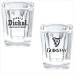 DST23830 1.5 Oz. Square Shaped Shot Glass With Custom Imprint